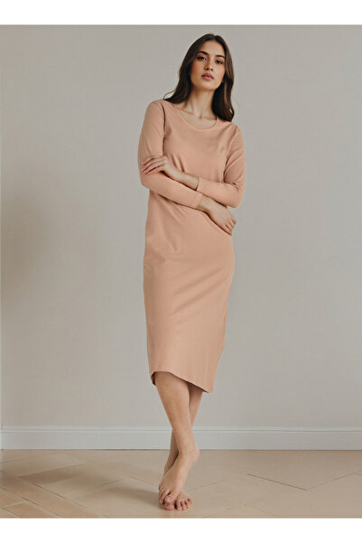 FAV فستان طويل بأكمام طويلة