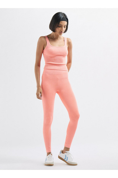 FAV Ribbed Leggings with Elasticated Waistband