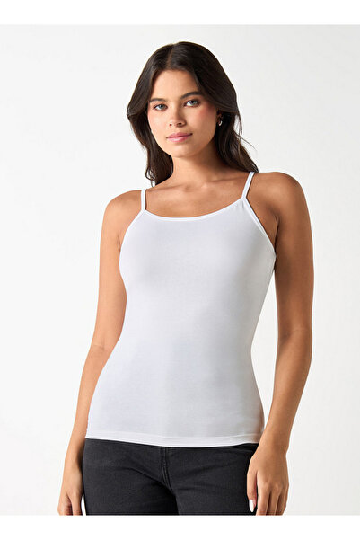 FAV Camisole with Scoop Neck and Spaghetti Straps