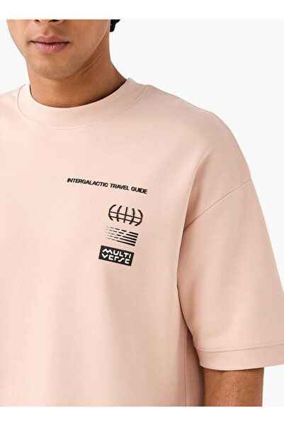 SP Characters تي شيرت بطبعة ريك ومورتي برقبة دائرية وأكمام قصيرة