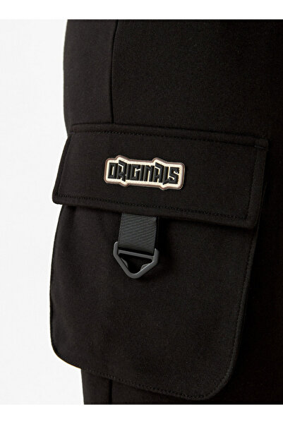 FAV Applique Detail Cargo Joggers with Drawstring Closure