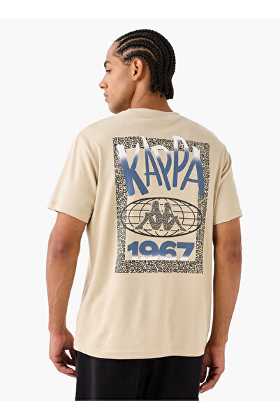 Kappa تي شيرت بطبعة شعار ورقبة دائرية