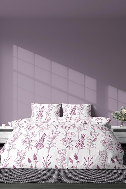 Zeynep Tekstil Single Cotton Duvet Cover Set - Duvet Cover and Pillowcase| BED WITHOUT SHEET