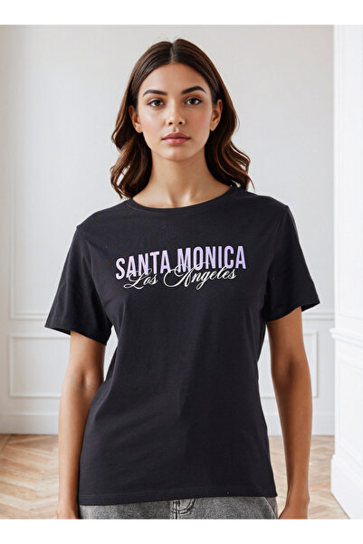 FAV Typographic Print Crew Neck T-shirt