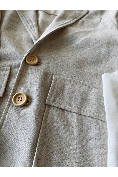 rg kidsstore Young Men's 100% Linen Fabric Suit, 3-Piece Suit_Rg3361