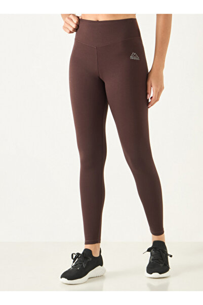 Kappa بنطال ضيق بتفاصيل الشعار مع حزام خصر مطاطي