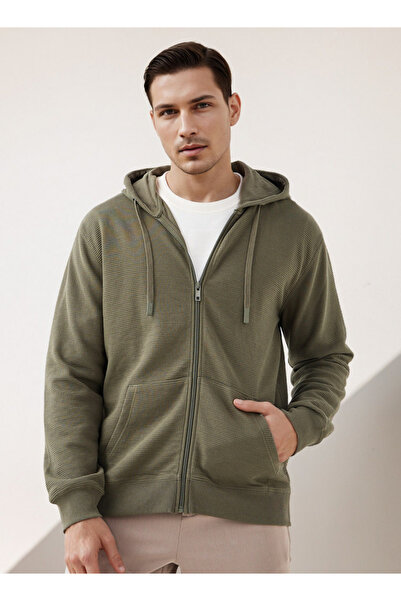 FAV هودي بنقشة الوافل