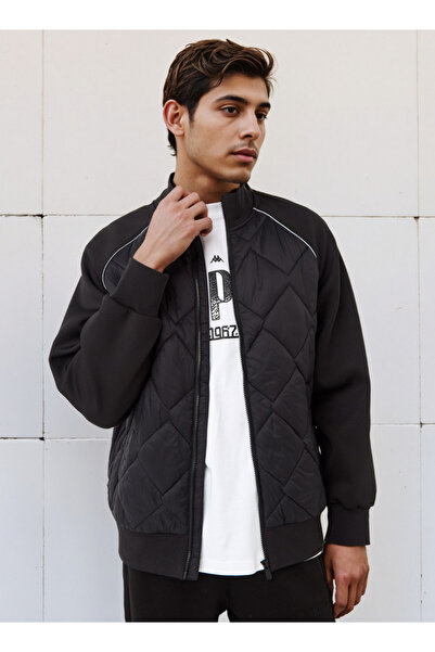 Kappa Men Quilted Zip Closure Jacket