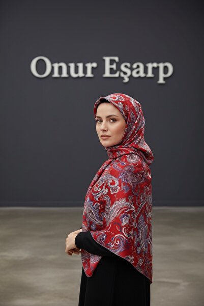 Onur وشاح - وشاح عضوي طبيعي بنمط عرقي وألوان باستيل، وشاح عالي الجودة للاستخد...