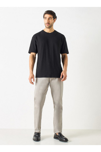 FAV Regular Fit Flexi Waist Trousers with Button Closure