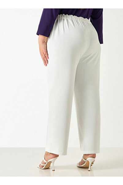 Ulla Popken Plus Size Wide Leg Pants