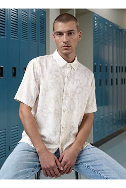 Lee Cooper قميص سلوب بقصة عادية وطبعة زهور