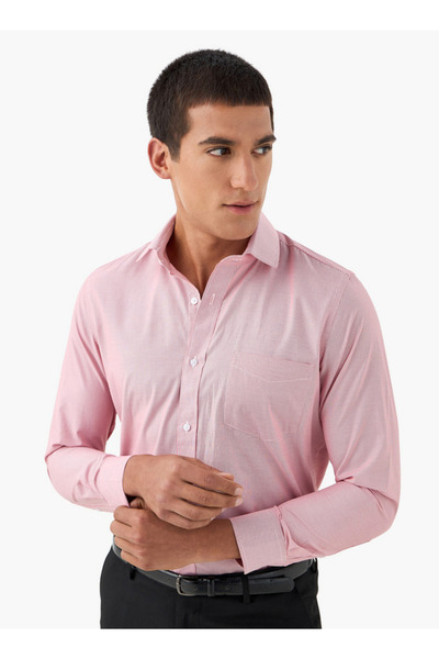 FAV Regular Fit Striped Shirt with Long Sleeves