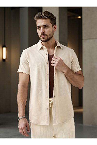 Iconic قميص بقصّة سليمة ومُحكمة