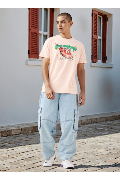 SP Characters تي شيرت بقصّة عادية وطبعة ريك ومورتي