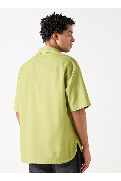 ECKO Relaxed Fit Shirt With Pocket And Short Sleeves
