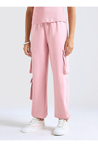 FAV Textured Polo T-shirt And Cargo Joggers Set