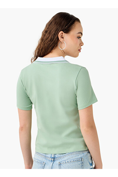 SP Characters Bugs Bunny Embroidered Polo T-shirt with Short Sleeves