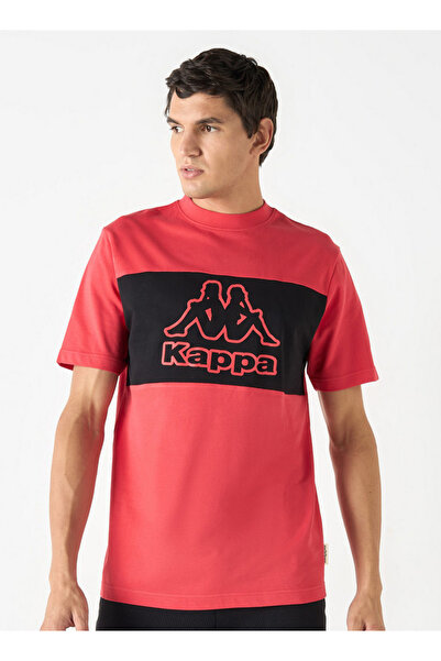 Kappa Logo Print T-shirt with Short Sleeves