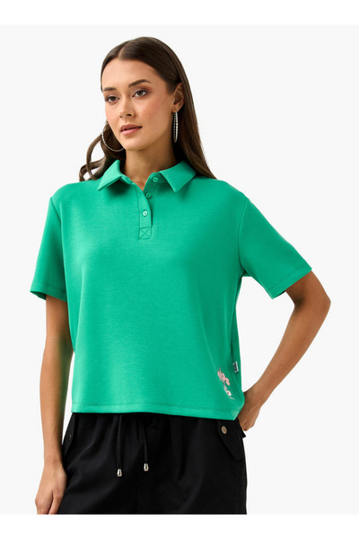 SP Characters تي شيرت بولو بطبعة باغز باني