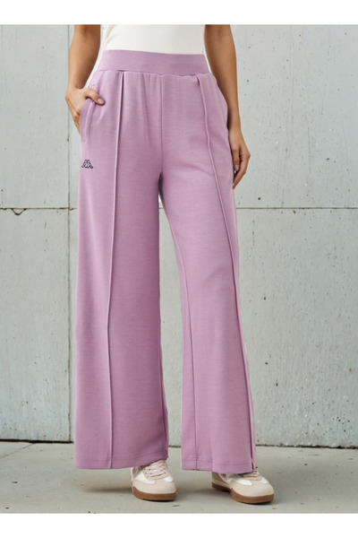 Kappa Women Wide Leg Track Pants with Pockets