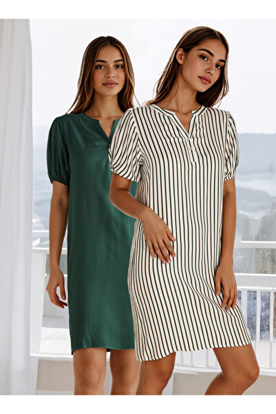 FAV مجموعة من قطعتين - فستان نوم متنوع