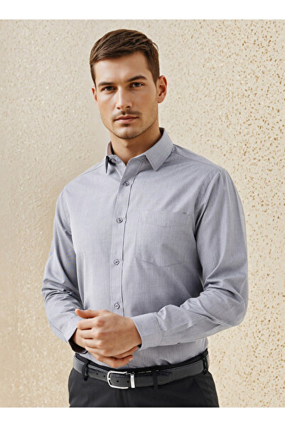 FAV Regular Fit Collared Shirt with Long Sleeves