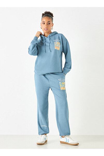 SP Characters بنطال رياضي بطبعة متقاطعة من هنري إدموند مع رباط للإغلاق