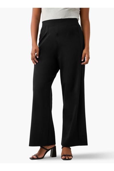 Ulla Popken Plus Size Ulla Popken Wide Leg Pants