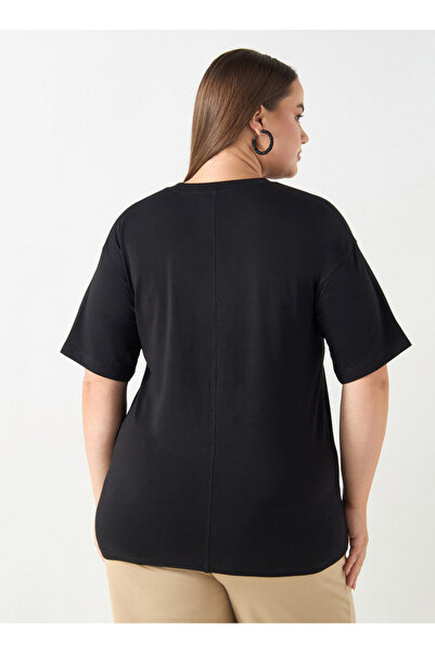 Ulla Popken Plus Size Ulla Popken Animal Print T-shirt