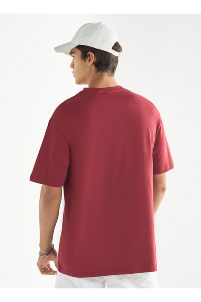 FAV Starter Logo Print Crew Neck T-shirt with Short Sleeves