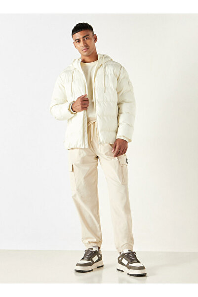 Starter Solid Regular Fit Cargo Joggers With Flexi Waist And Pockets