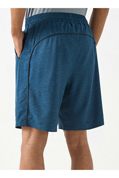 Kappa Logo Print Shorts With Elasticated Waistband And Pockets