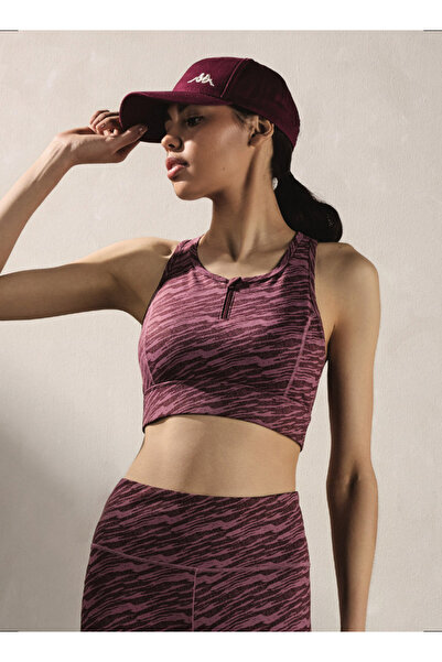 Kappa حمالة صدر رياضية مطبوعة بظهر متقاطع