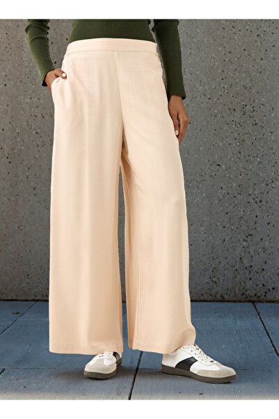 FAV بنطلون Palazzo مريح بخصر مرن