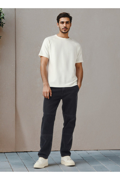 FAV Textured Raglan Sleeves T-shirt