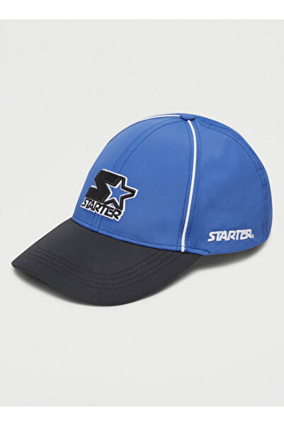 Starter Starter Logo Embroidered Cap with Buckled Strap Closure