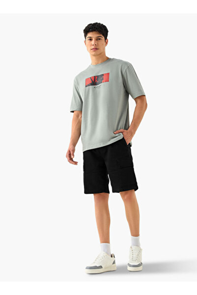 SP Characters تي شيرت مطبوع بياقة دائرية