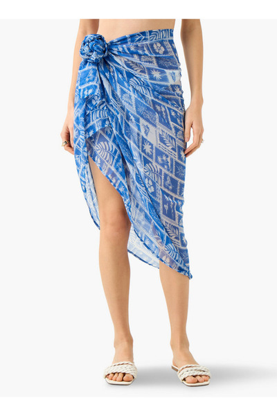 FAV Leaf Print Sarong