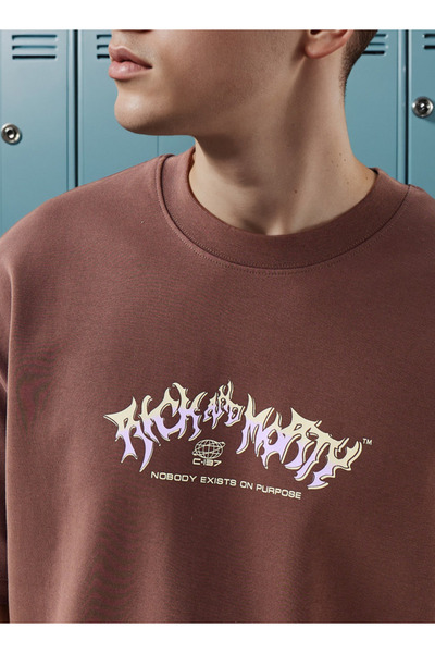 SP Characters Rick and Morty Print T-Shirt