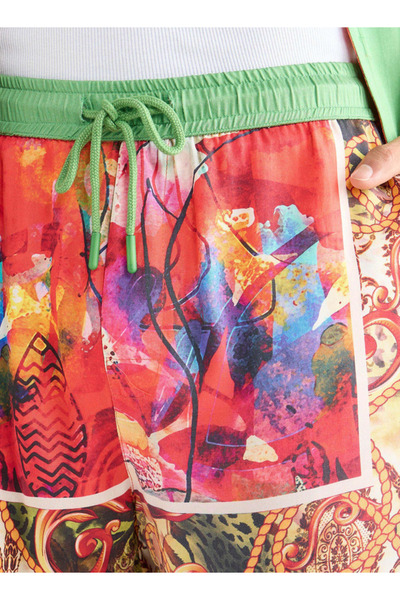 FAV All-over Print Shorts With Flexi Waist And Pockets