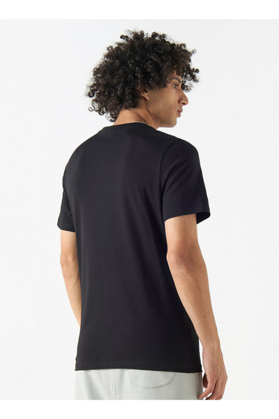 SP Characters Batman Print Crew Neck T-shirt with Short Sleeves