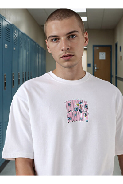 SP Characters Rick and Morty Print Relaxed Fit T-shirt