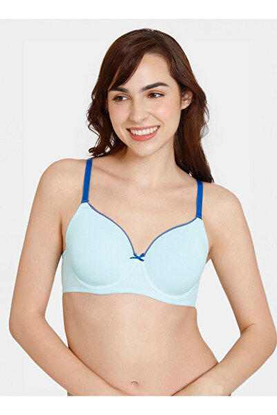 Zivame Wired Padded T-shirt Bra with Adjustable Straps