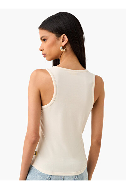 SP Characters قميص داخلي مضلع بطباعة غرزة