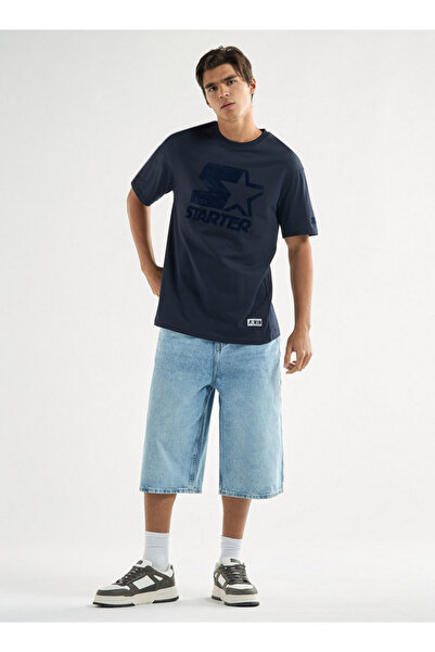 FAV Starter Print T-shirt with Crew Neck and Short Sleeves