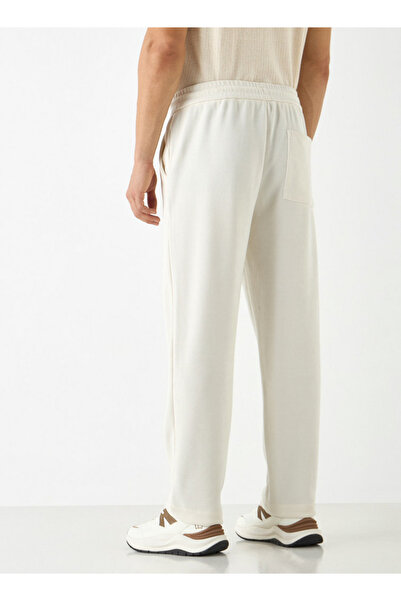 Iconic Relaxed Fit Textured Joggers With Pockets