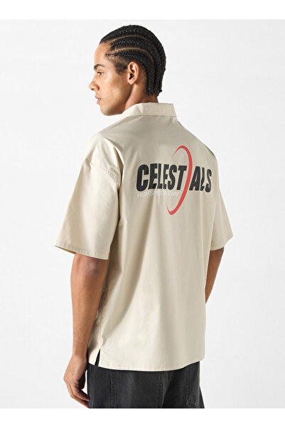 SP Characters قميص مطبوع عليه The Celestials بأكمام قصيرة