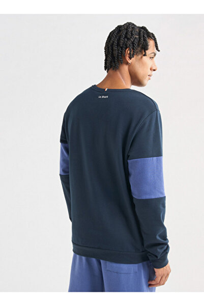 FAV Solid Sweatshirt with Crew Neck and Long Sleeves