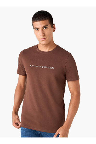 Iconic تي شيرت بطباعة طباعية